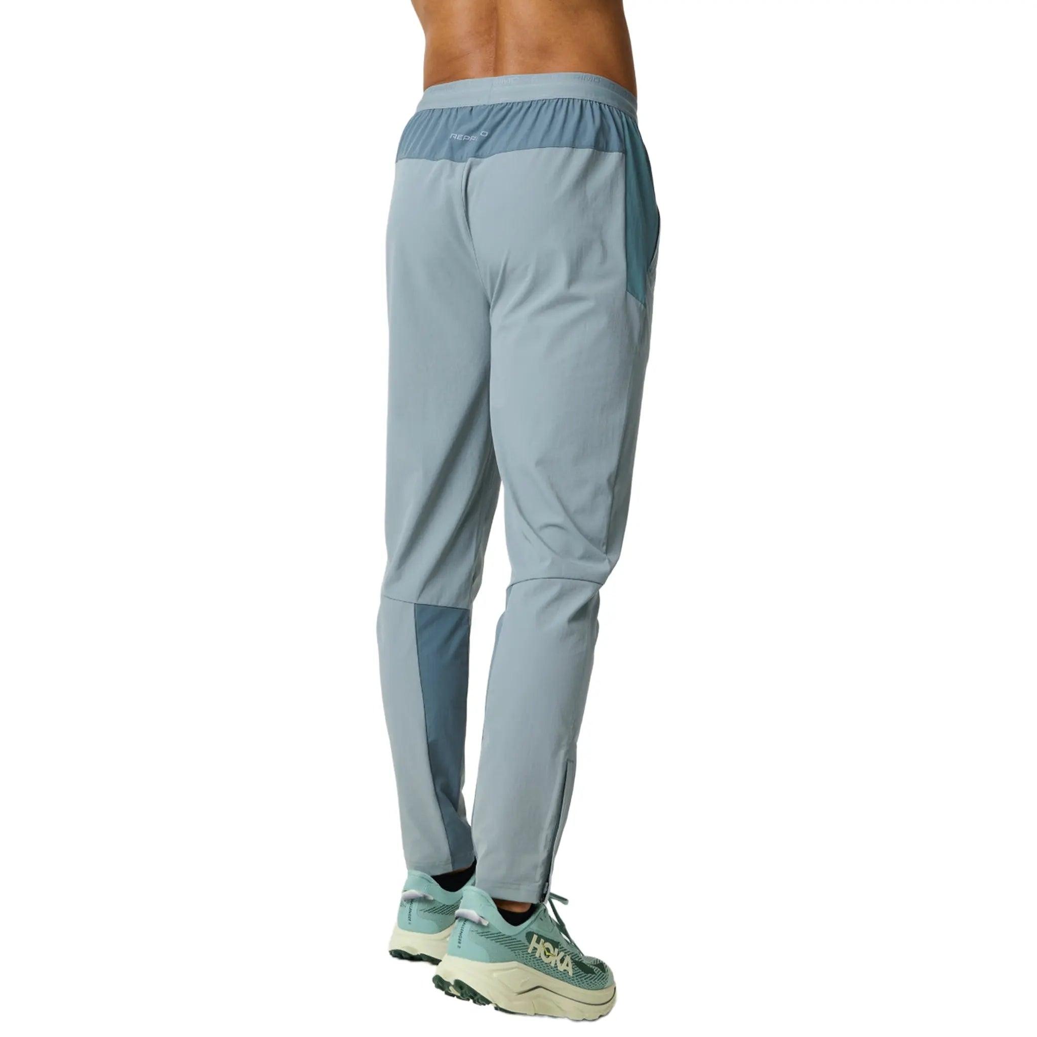 Back View of Reprimo Flight Tide Marble Track Pants REP261-025